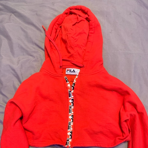 cropped Fila sweatshirt OBO - Picture 1 of 4